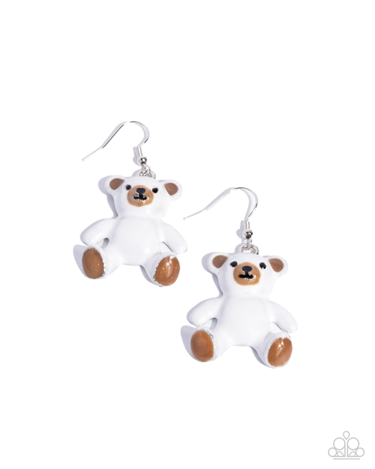 Teddy Trinket - White