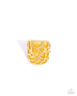 Kintsugi Moment - Yellow