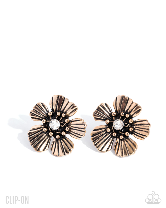 Blossoming Backdrop - Gold