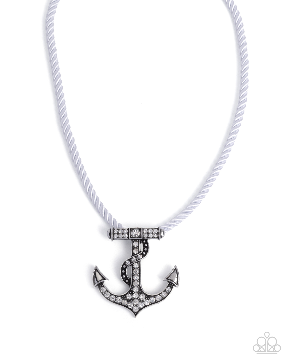 Anchored Allure - White